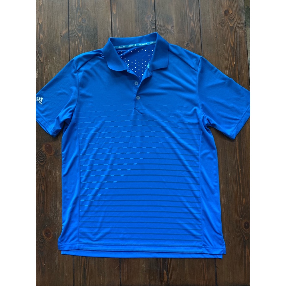 Men’s size large adidas “climachill” golf polo.